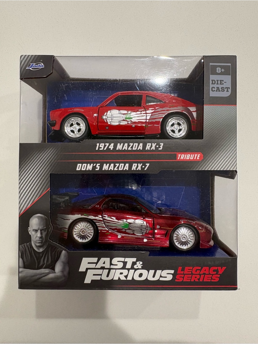 Fast and Furious Legacy Series with Dom's Mazda RX-7 & 1974 Mazda RX-3